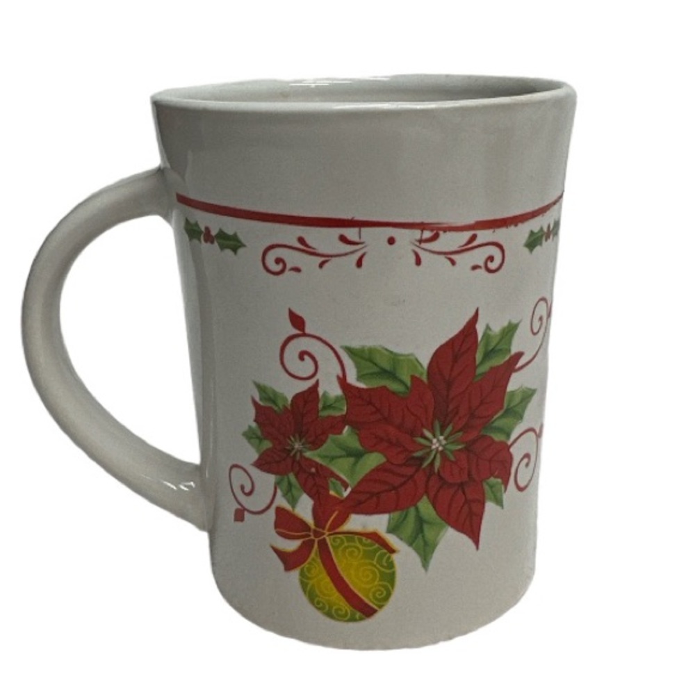 Royal Norfolk Greenbrier Intl Holy‎ Leaf Coffee Mug Cup 3-3/4" Tall